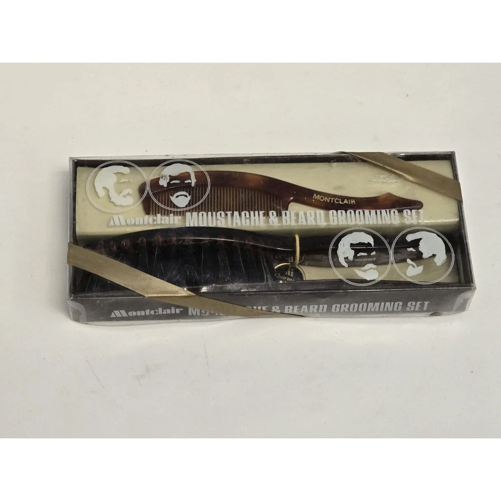 Montclair Grooming Kit for Mens‎ Moustaches & Bears Made in Switzerland UNOPENED